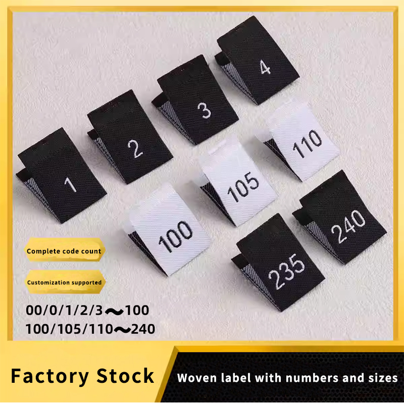 Baby Clothing Labels - المصنع يبيع ملصقات مقاسات الملابس، ملصقات