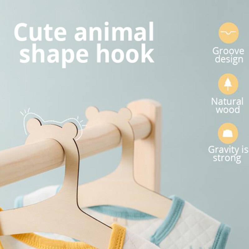 Baby Clothing Hanging Rack - حامل شماعات مبتكر للأطفال 10 من