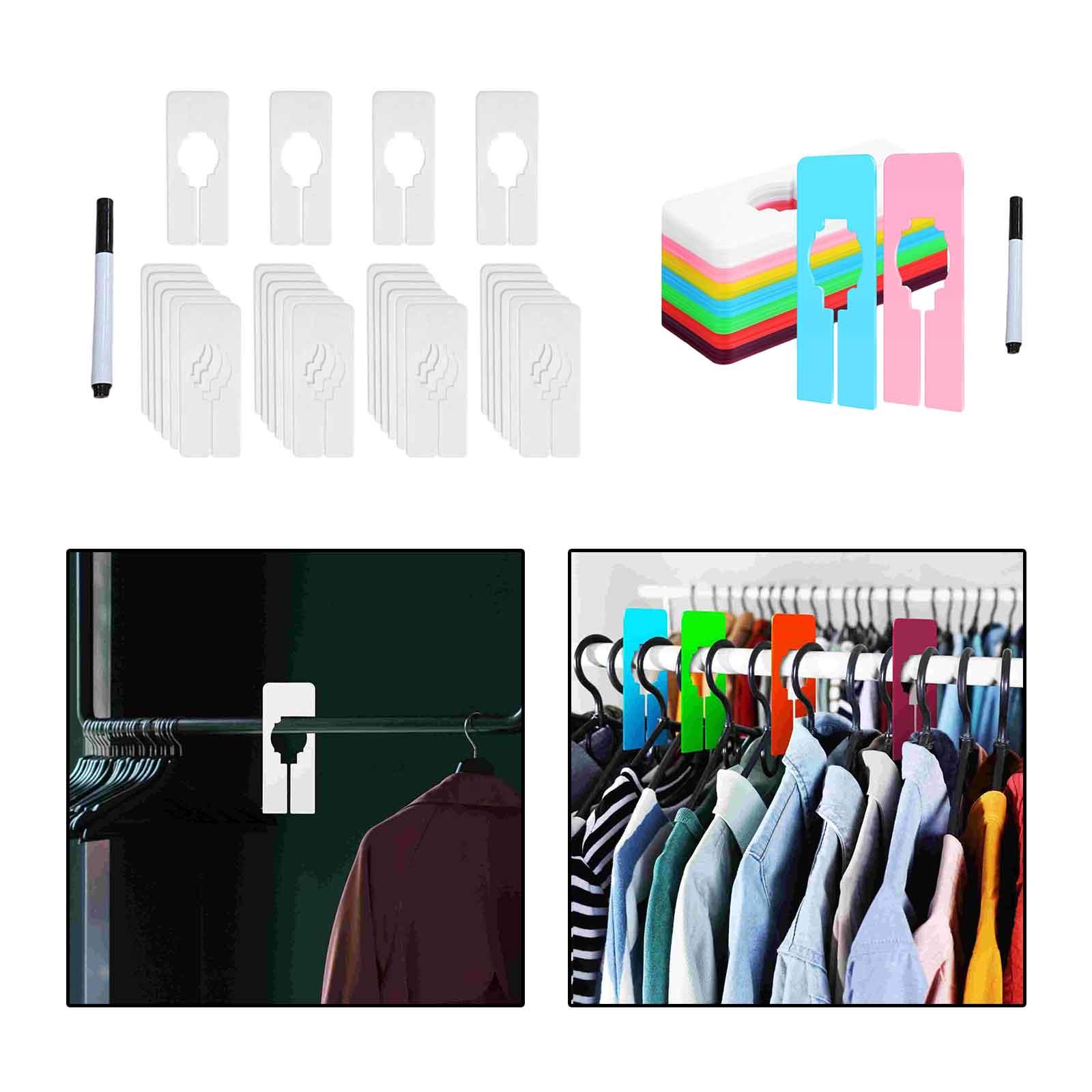 Baby Clothing Hanging Rack - 28 قطعة من فواصل خزانة الملابس