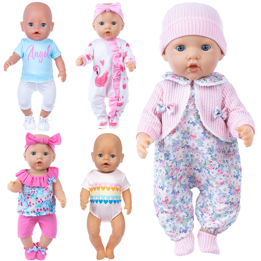 Baby Clothing 1 Year Old - ملابس دمى لدمية ريبورن مقاس 18