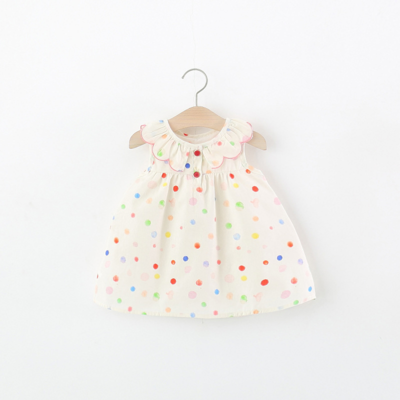 Baby Clothing Layers - ملابس الأطفال: فستان صيفي بدون أكمام