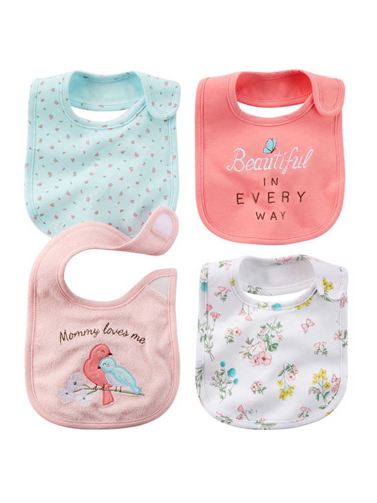 Baby Clothing Boy - 100% القطن الطفل المرايل مقاوم للماء