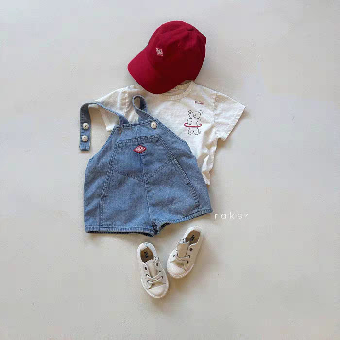 2025 صيف جديد الأطفال وزرة الد - مراجعة Baby Overall Denim وسعره