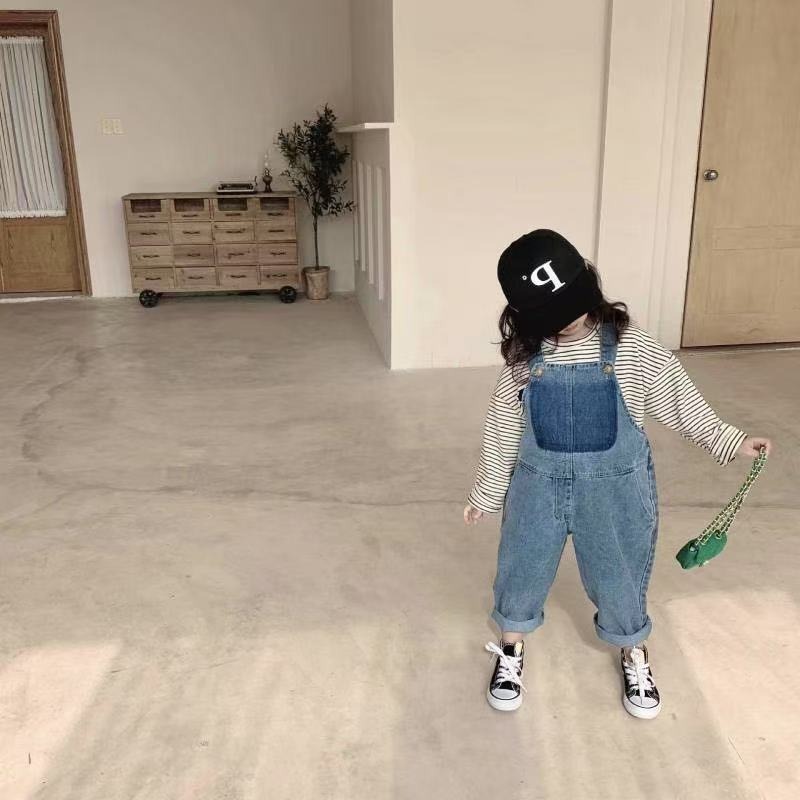 بدلة جينز للأطفال مناسبة للجنس - مراجعة Baby Overall Denim وسعره