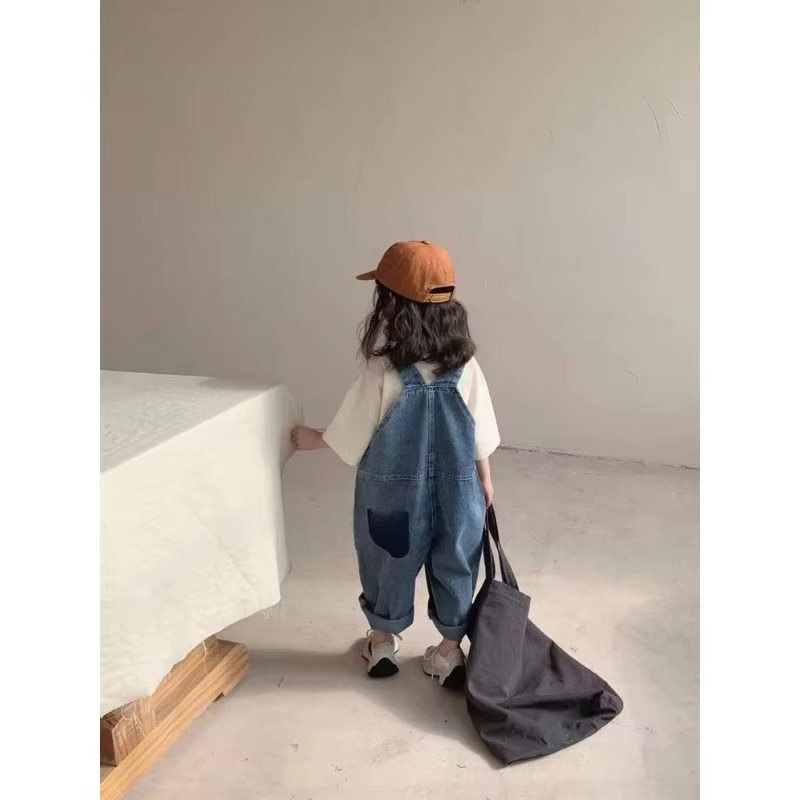 بدلة جينز للأطفال مناسبة للجنس - مراجعة Baby Overall Denim وسعره