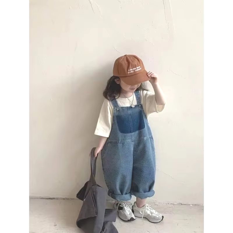 بدلة جينز للأطفال مناسبة للجنس - مراجعة Baby Overall Denim وسعره