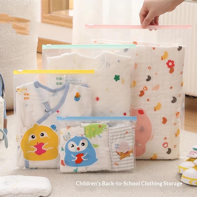 5 قطع من أكياس تخزين ملابس الأ - مراجعة Baby Clothing Labels وسعره