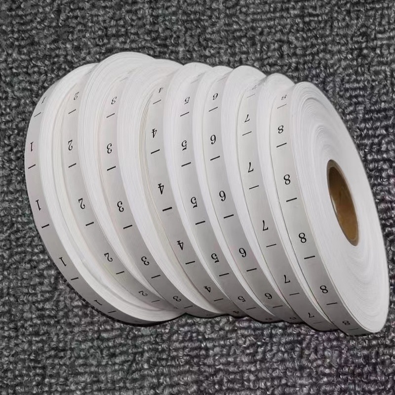 3000 قطعة/لفة ملصقات أرقام من  - مراجعة Baby Clothing Labels وسعره