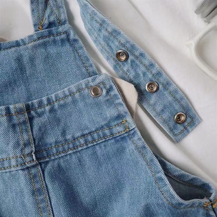 أفرول جينز صيفي للجنسين للأولا - مراجعة Baby Overall Denim وسعره