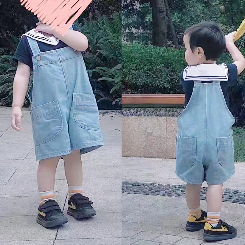 أفرول جينز صيفي للجنسين للأولا - مراجعة Baby Overall Denim وسعره