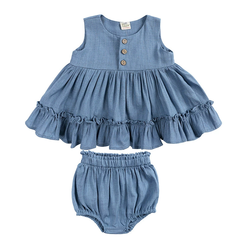 القطن الكتان طفل الفتيات الملا - مراجعة Baby Clothing Layers وسعره