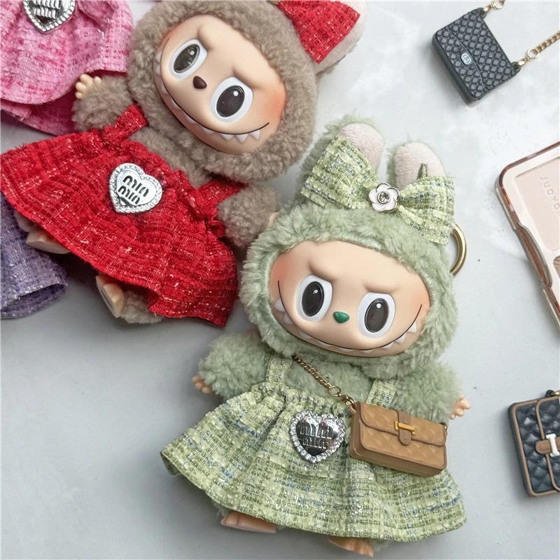 15 17 سنتيمتر لدمية Labubu تنو - مراجعة Baby Clothing 1 Year Old وسعره