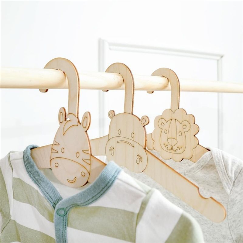 20 قطعة من شماعات الملابس الخش - مراجعة Baby Clothing Hanging Rack وسعره