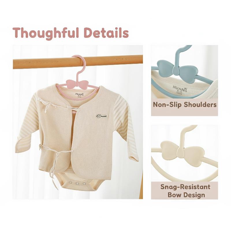 مجموعة من 12 قطعة من شماعات مل - مراجعة Baby Clothing Hanging Rack وسعره