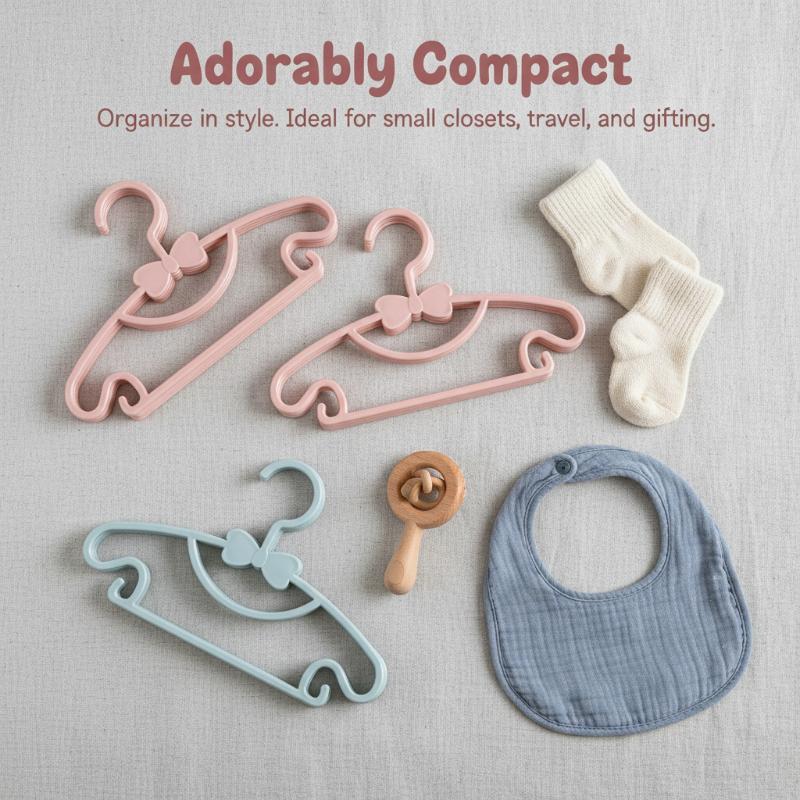 مجموعة من 12 قطعة من شماعات مل - مراجعة Baby Clothing Hanging Rack وسعره