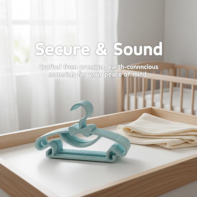 مجموعة من 12 قطعة من شماعات مل - مراجعة Baby Clothing Hanging Rack وسعره