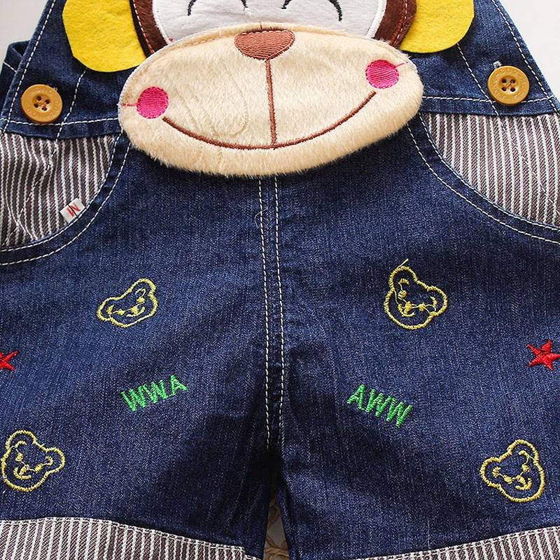 IENENS الصيف رقيقة الكرتون الس - مراجعة Baby Overall Denim وسعره