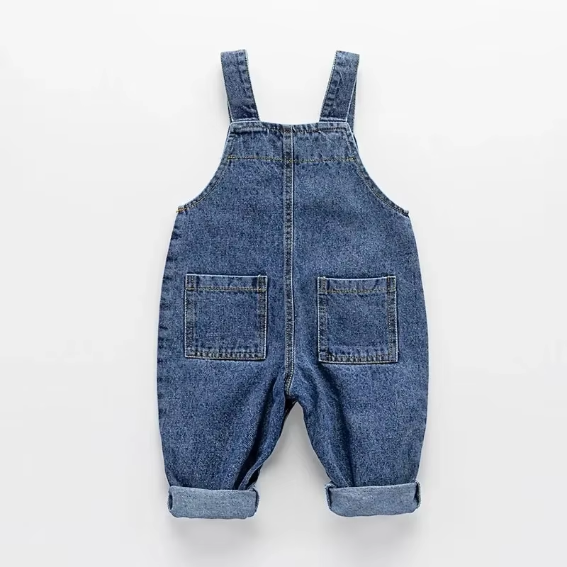 الربيع والخريف جديد للأطفال وز - مراجعة Baby Overall Denim وسعره