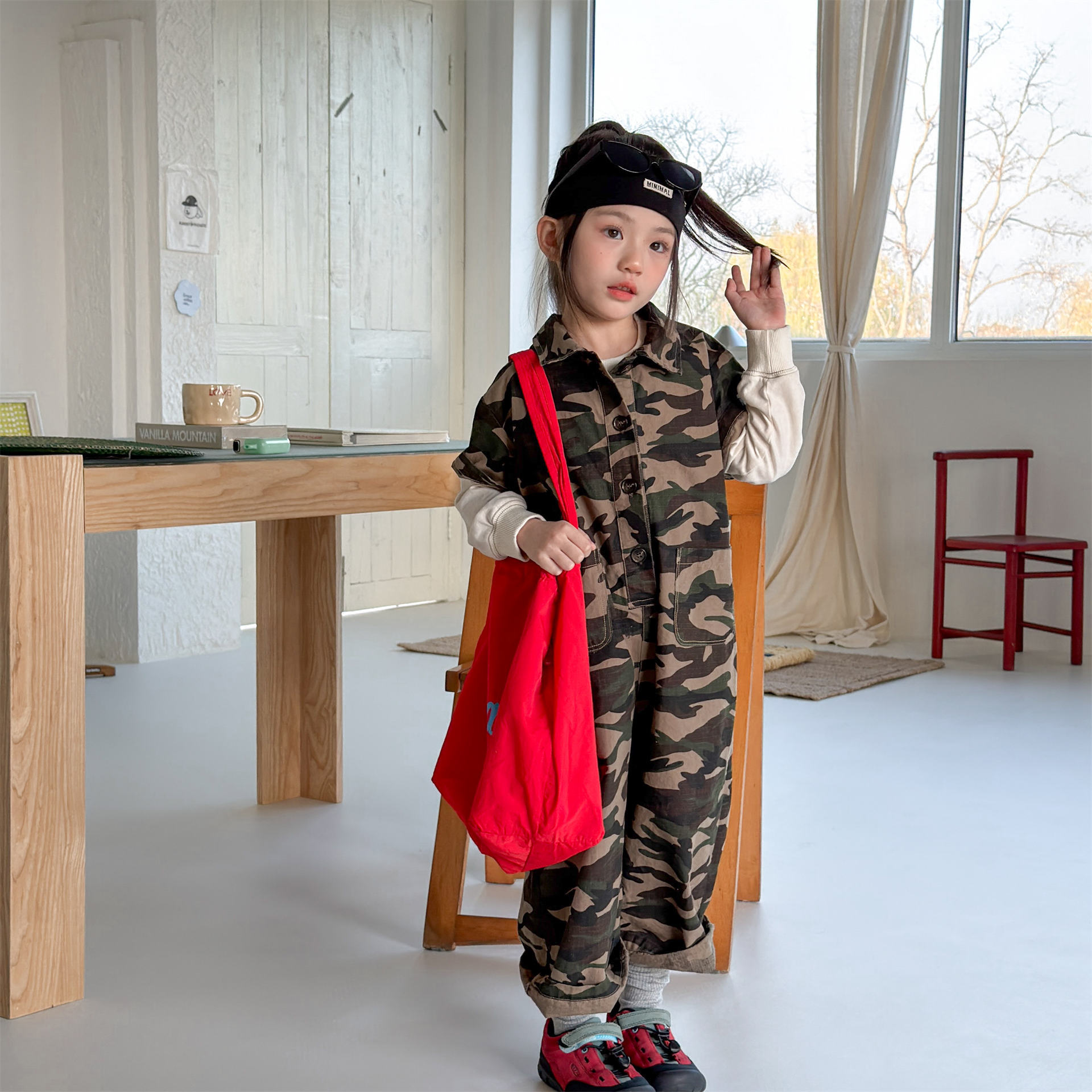أفرول جينز جديد للأطفال لربيع  - مراجعة Baby Overall Denim وسعره
