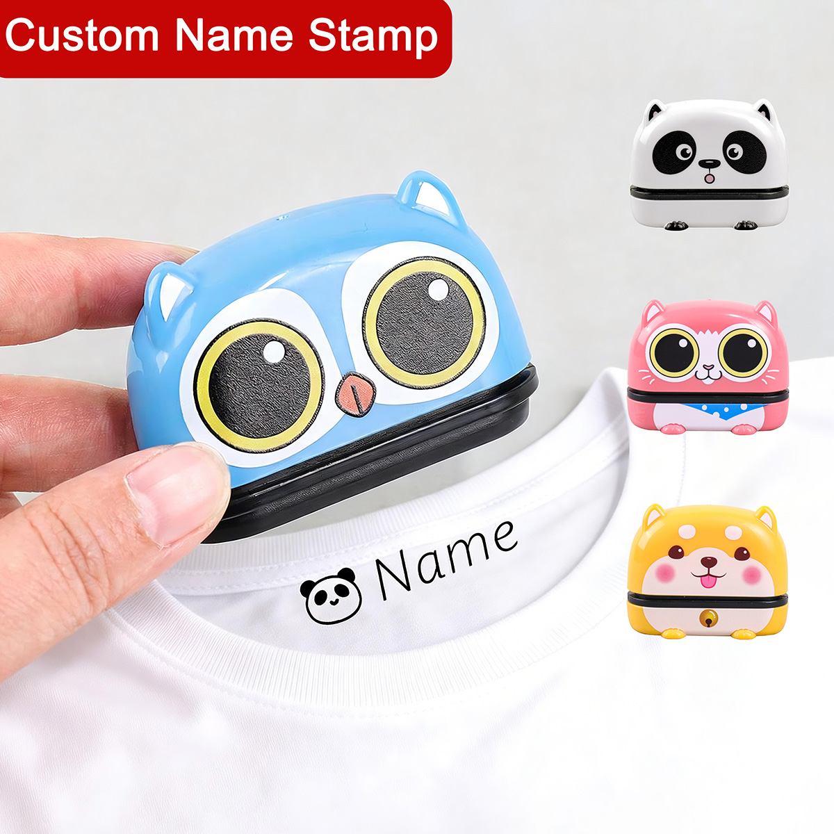 لطيف مخصص اسم ختم شخصية النص خ - مراجعة Baby Clothing Labels وسعره