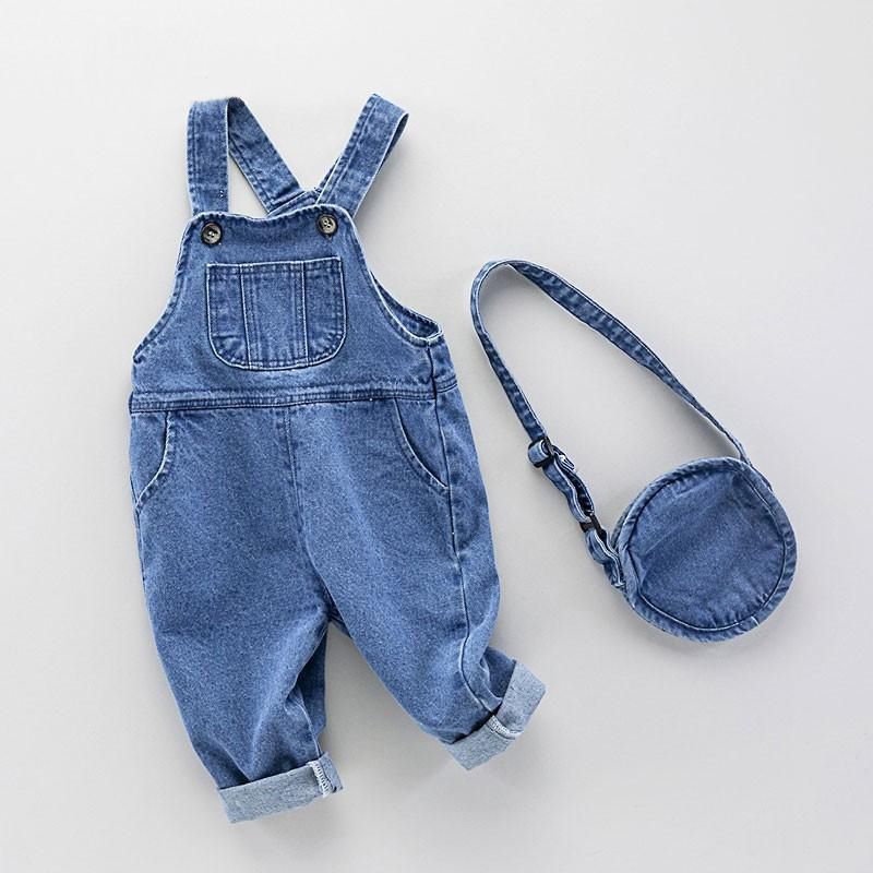 أوفرول جينز عصري للأطفال متعدد - مراجعة Baby Overall Denim وسعره