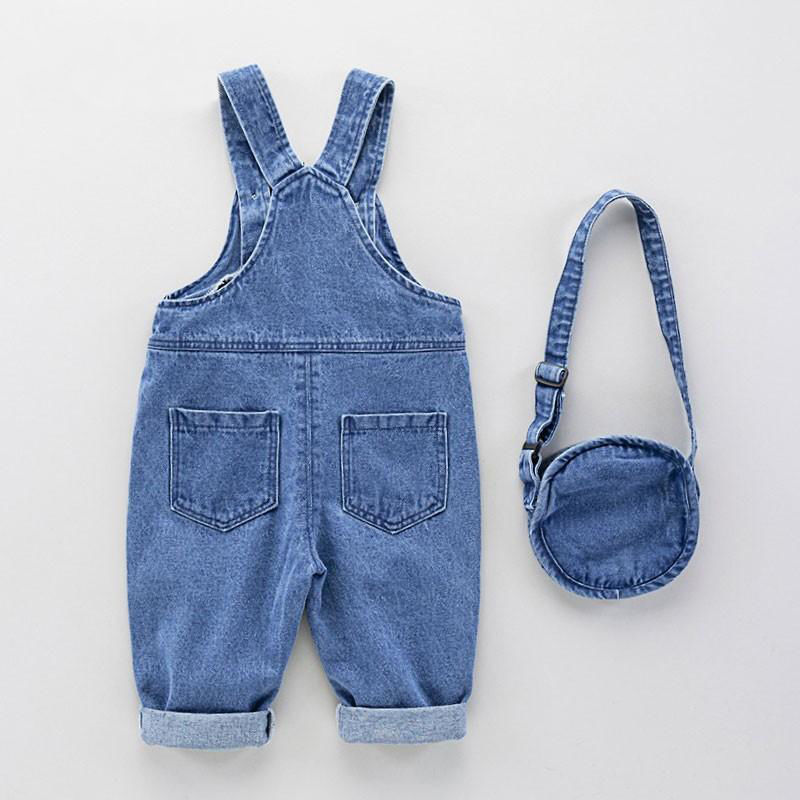أوفرول جينز عصري للأطفال متعدد - مراجعة Baby Overall Denim وسعره