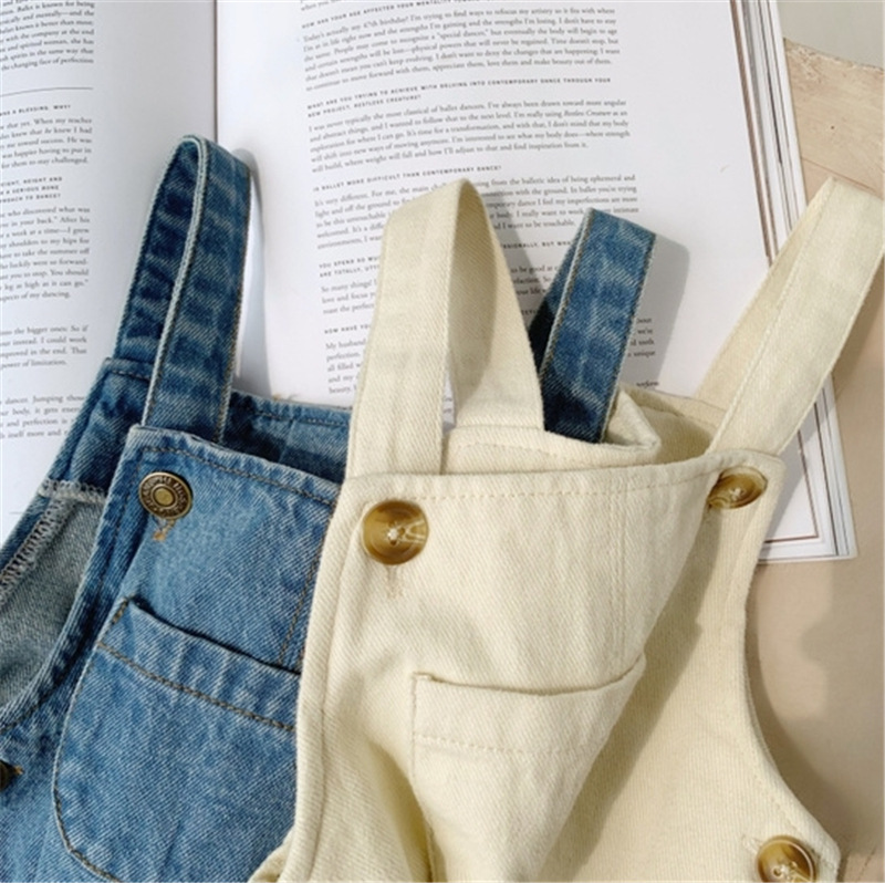سروال جينز للأطفال ، وزرة ، وز - مراجعة Baby Overall Denim وسعره