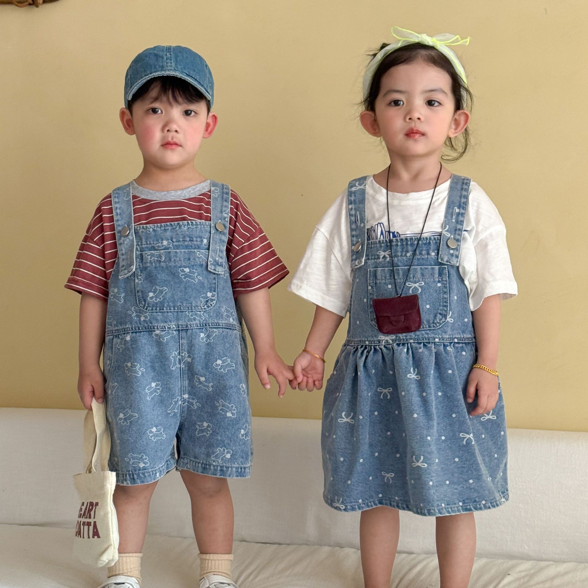 أوفرول جينز جديد للأطفال صيف 2 - مراجعة Baby Overall Denim وسعره