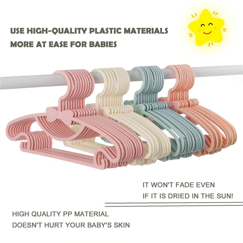 مجموعة من 12 قطعة من علاقات مل - مراجعة Baby Clothing Hanging Rack وسعره