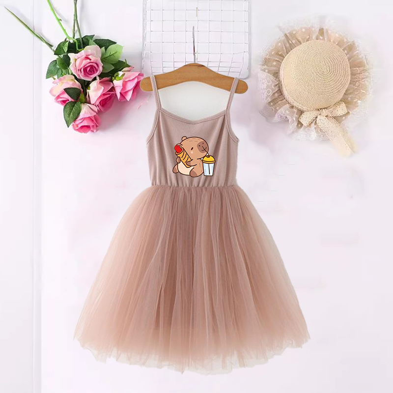 فساتين كابيبارا للفتيات مطبوعة - مراجعة Baby Clothing 1 Year Old وسعره