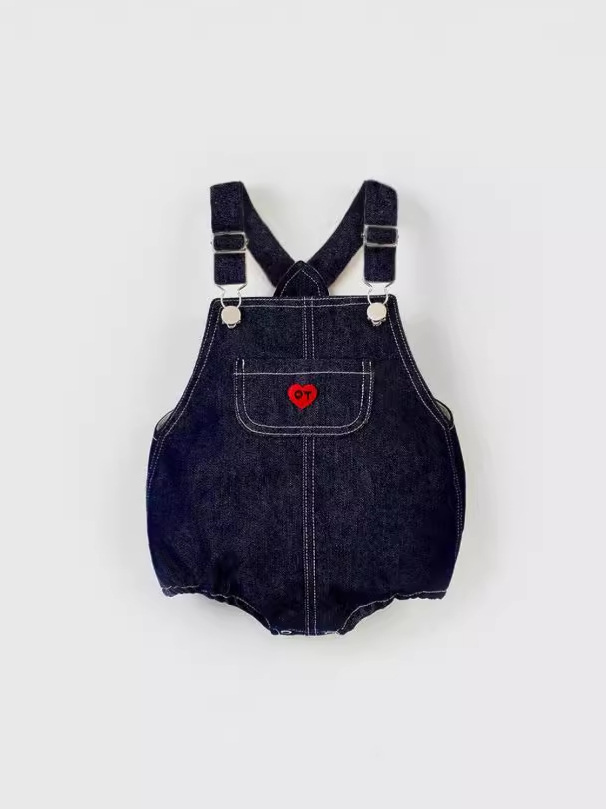 2025 الخريف جديد الطفل أكمام ح - مراجعة Baby Overall Denim وسعره