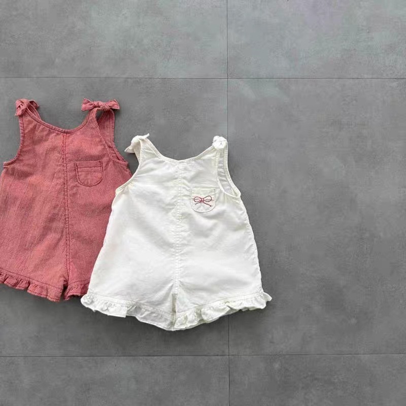 رومبير صيفي للبنات مع مريلة وش - مراجعة Baby Clothing 1 Year Old وسعره