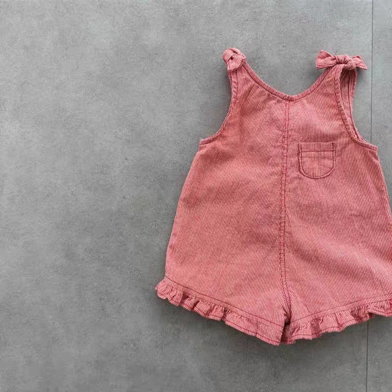 رومبير صيفي للبنات مع مريلة وش - مراجعة Baby Clothing 1 Year Old وسعره