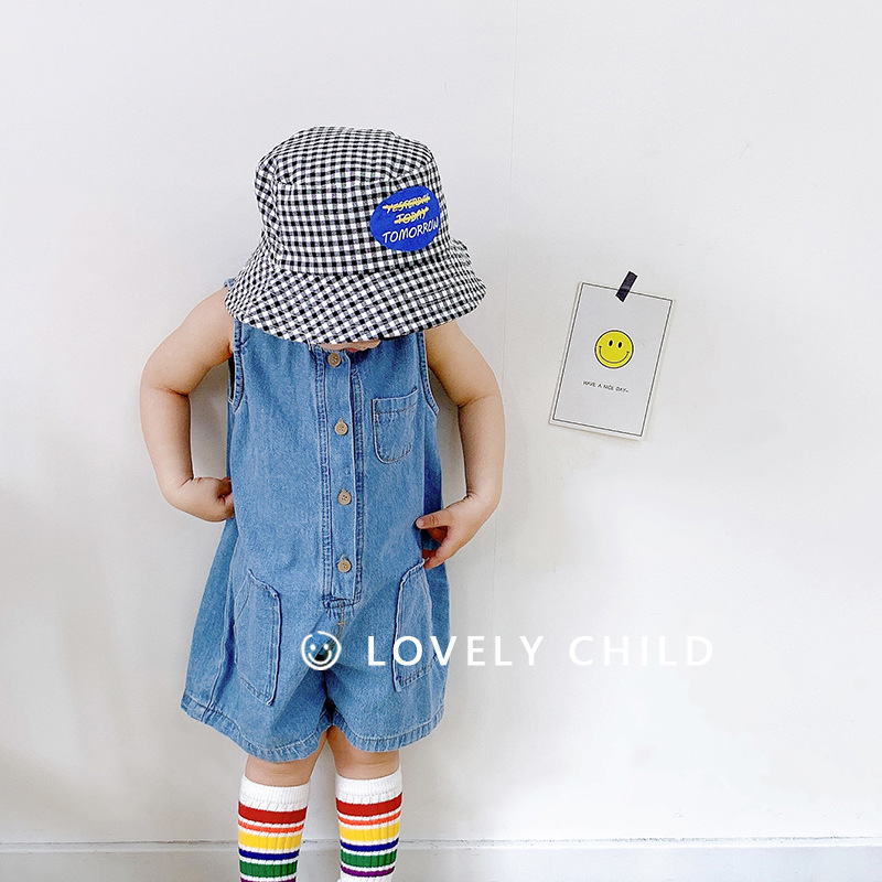 رومبير دنيم صيفي للأطفال على ا - مراجعة Baby Overall Denim وسعره